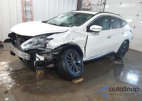 2018 Nissan Murano Sv из США, поврежденный, VIN 5N1AZ2MH1JN163164